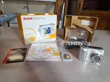 Kodak EasyShare C875 Digital Camera 8MP Zoom Silver SD Card Untested