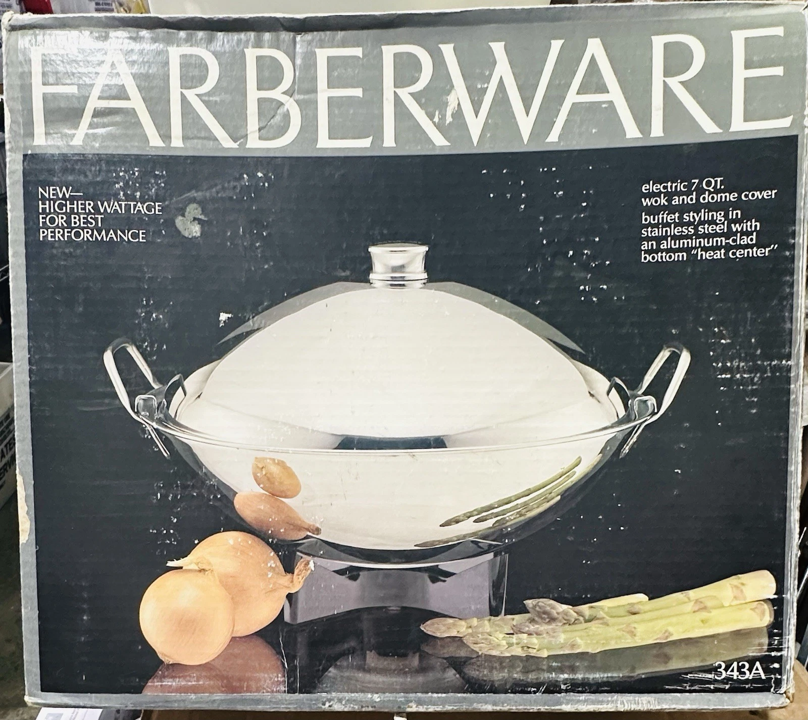 Farberware 343A Stainless Steel 7-Quart 425F 1200-Watts Electric Wok Fryer - New
Opens in a new wind