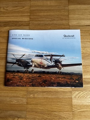 Beechcraft King Air 360ER Special Missions Broschüre 2022 | Original