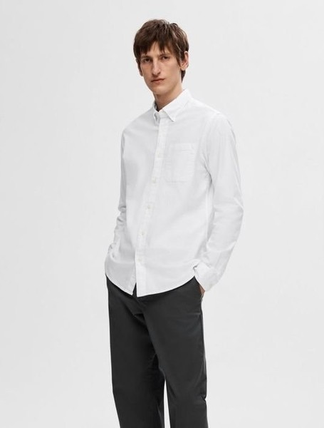 Men Selected Homme Shirt White 36