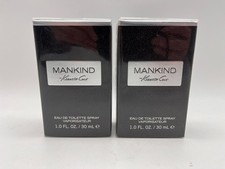 2x MANKIND by KENNETH COLE EAU DE TOILETTE SPRAY FOR MEN 1oz EACH SEALED MR 1302