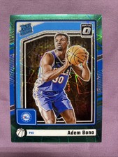 2024 DONRUSS OPTIC ADEM BONA RATED ROOKIE GREEN VELOCITY 76ERS RC 49/49 BOOKEND