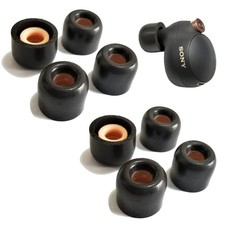 Foam Ear Tips for Sony WF-1000XM4 and Compatible Earbuds
