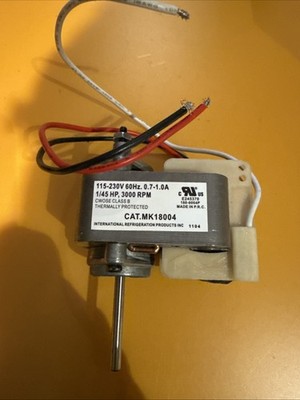 Beacon mk18004, 1/45 HP, 115/230 VAC, 3000 RPM, reversible New