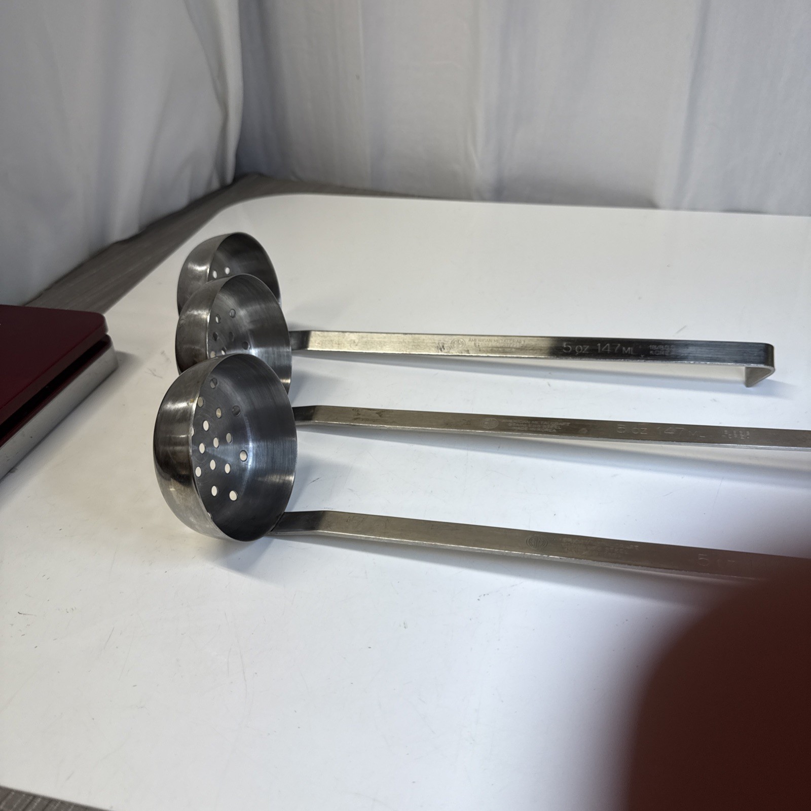 amercana metal ladles 5 oz. with long handles