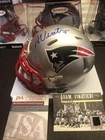 JSA ADAM VINATIERI SIGNED SPEED PATRIOTS AUTOGRAPHED MINI HELMET AUTO 966