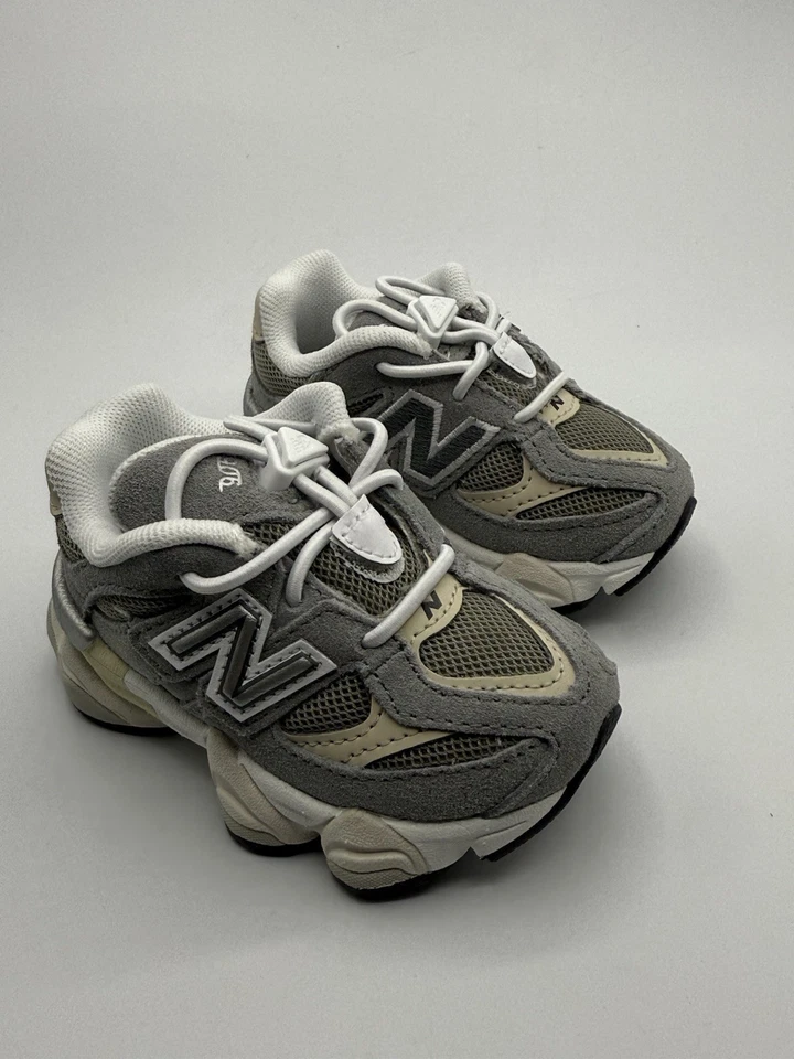 Sapatos infantis New Balance 9060 cinza pedra iv9060BA - Imagem 4 de 4