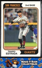 Thairo Estrada 2023 Topps Heritage #288 San Francisco Giants Baseball