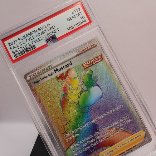 Single Strike Style Mustard graded PSA 10 for sale on eBay