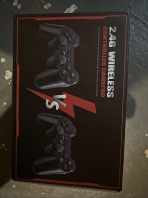 2.4G Wireless Controller Gamepad Lite Game Stick with 2 Controllers NEW OPEN BOX