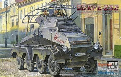 AFV35232 1:35 AFV Club Sd.Kfz.232 Schwere Panzerspahwagen 8-Rad Early Type