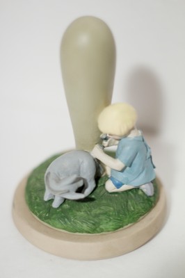 Brown Bag Cookie Art Stamp Classic Disney Eeyore & Christopher Robin 1996