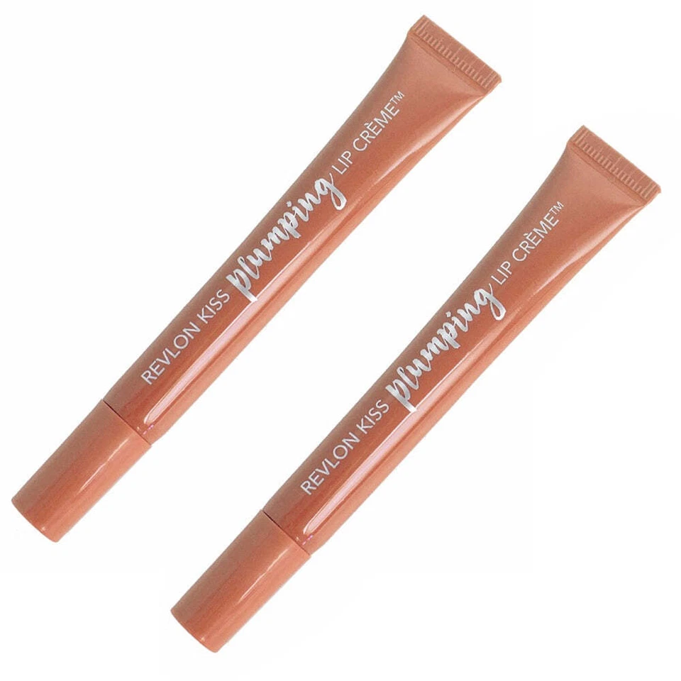 Pack de 2 Cremas Labiales Rellenas Revlon Kiss, Miel Nude 510 Foto 2 de 4