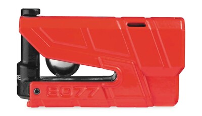 ABUS Granit Detecto XPlus 8077 Brake Disc Lock | Red (97802)