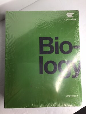 Biology  Part 1 And 2 Paperback Textbooks New By Openstax