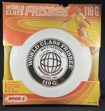   Wham-O World Class 119G Still In Original Box Tear At Top VINTAGE Frisbee  