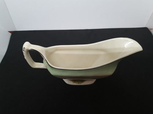 Woods Elfenbein Ware Soße Soße Sahnekännchen Keramik Fisch Design - Bild 4 von 5