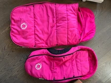 Bugaboo Footmuff + Bee Baby Cocoon Light - Fuchsia/Pink
