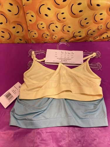 Calvin Klein Seamless Racerback Bralette 2pack Youth 7/8 medium - Picture 2 of 12