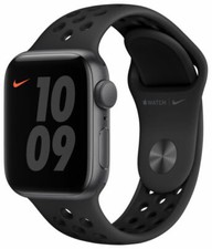 Apple Watch SE Nike 40mm Space Gray Aluminum Case with Anthracite/Black Sport...