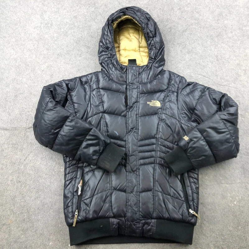 north-face full zip 550 down insulated youth jacket