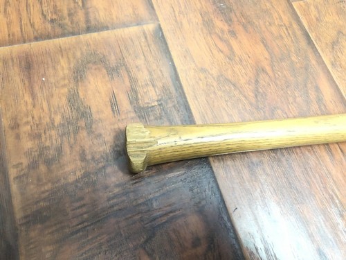 "Bate de béisbol vintage de madera Louisville Slugger 125J forma muy áspera 31" - Imagen 4 de 9