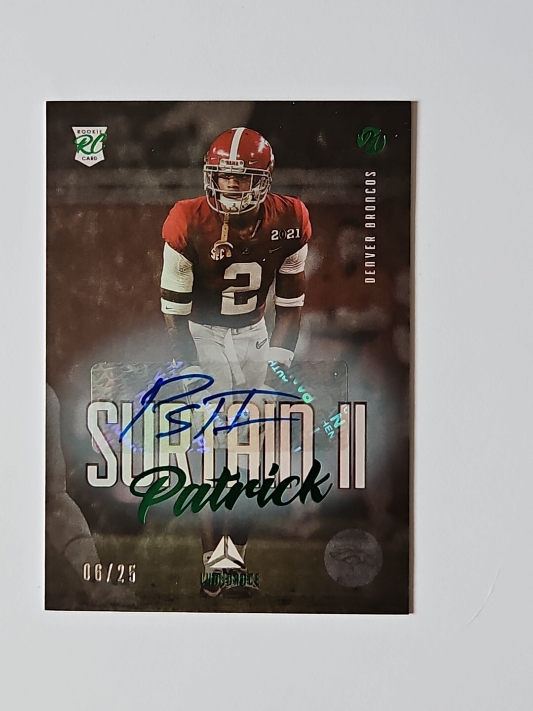 Patrick Surtain II Panini Luminance Autographs #172 Base