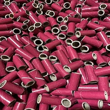 100 Fireworks Kraft PYRO Cardboard TUBES (glossy) 9/16" x 1-1/2" x 0.05" wall