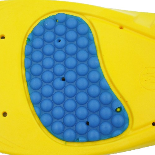 Solette in gel blu supporto arco plantare ortopedico memory foam - supporto sportivo + antidolorifico - Foto 8 di 12