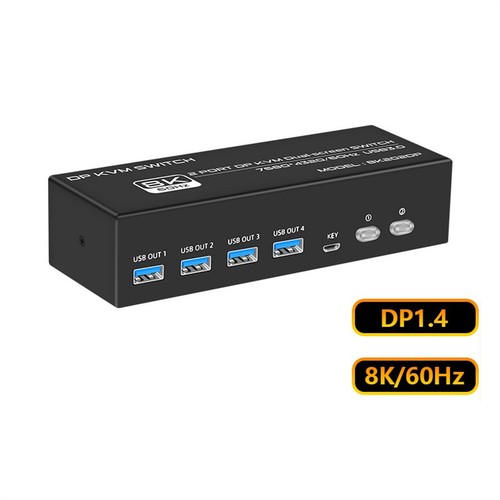 2x2 HDMI 4K 120Hz 8K USB3.0 KVM Switcher Accessories For 2 Computers 2 Monitors - Photo 7/20