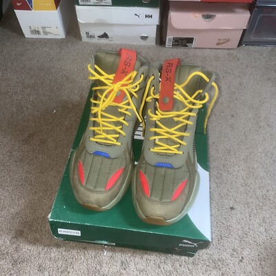 PUMA RS-X Militia Mid Deep Lichen Green - Size 9 - Dead Stock