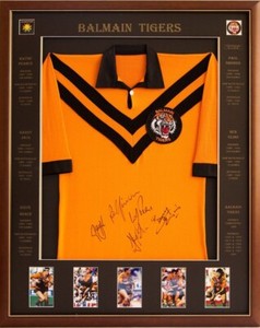 wests tigers 2005 signed jersey