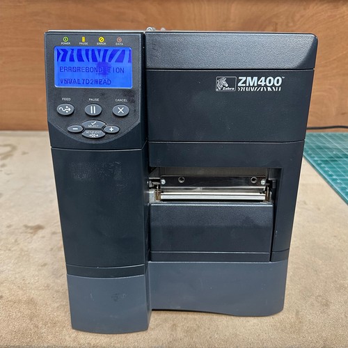 Zebra ZM400 Label Transfer Direct Thermal USB Parallel Serial Printer - Picture 6 of 6