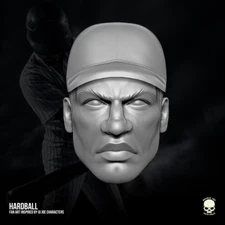 Hardball v3 multi shot grenadier custom head for GI Joe action figures