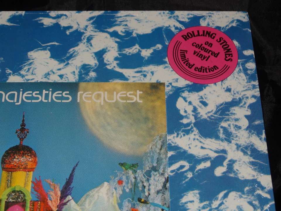 Rolling Stones Their Satanic Sealed White Vinyl Record LP Album 1977 Decca Hype - Image 4 of 4