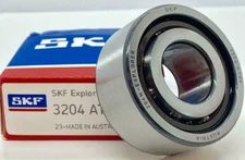 SKF 3204 2RS, Double Row Bearing, (SKF 5204)