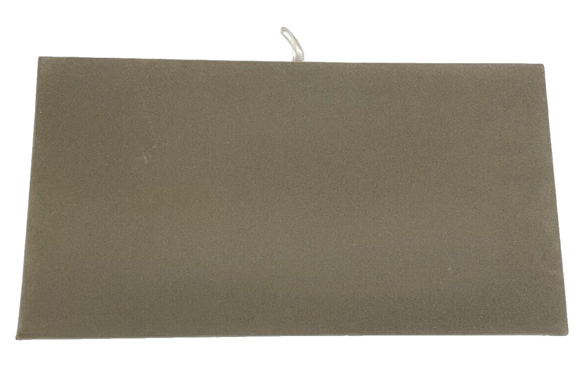 Vintage Gray Velvet Jewelry Display Pad 14" x 7-1/2" NEW OLD STOCK 1/4" Thick