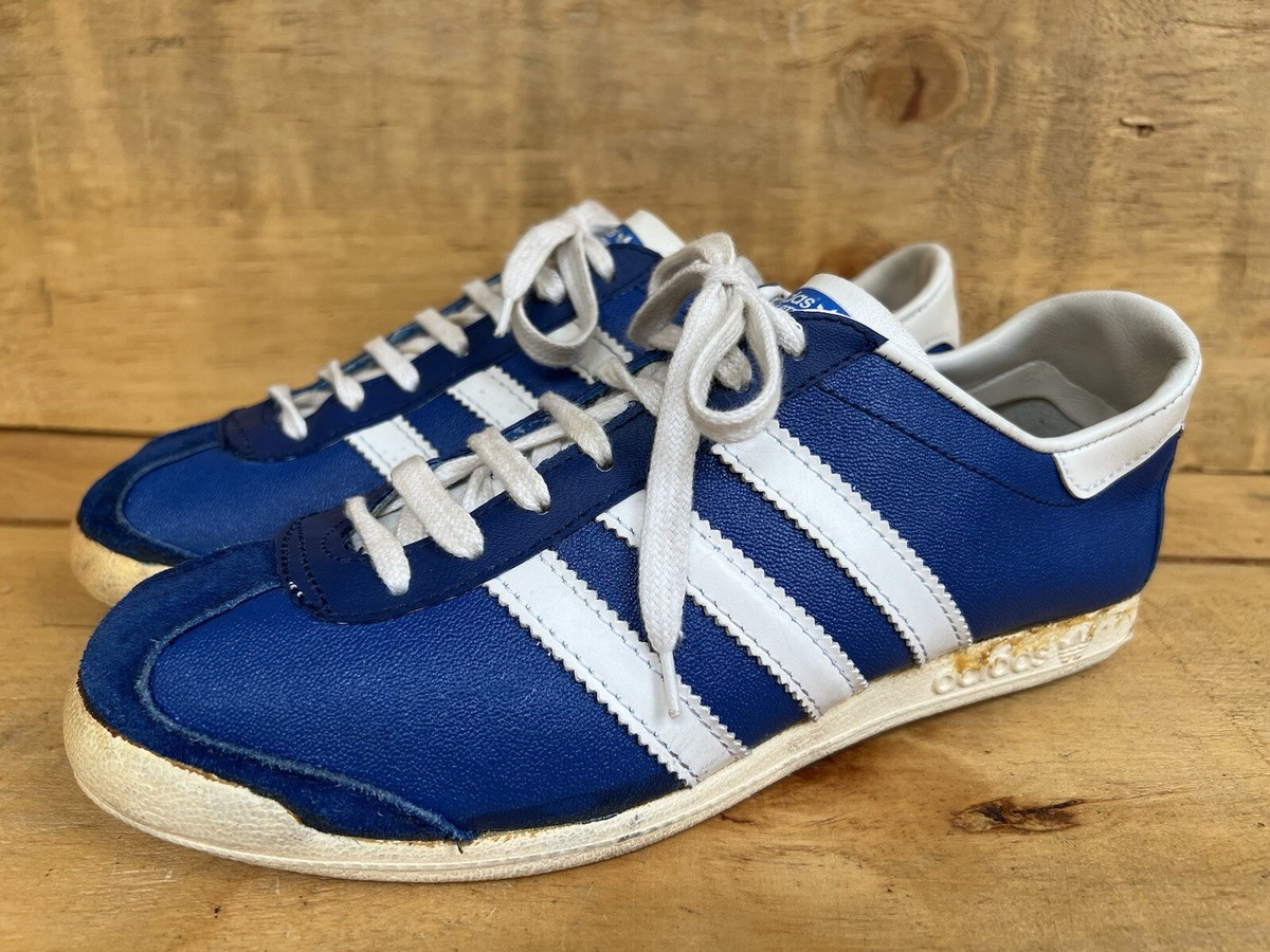 70s adidas BLUE STRIKE ブルーストライク フランス製 VTG ADIDAS BLUE STRIKE MADE IN FRANCE SNEAKERS SIZE US 7/ UK