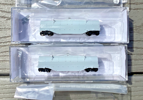 2 ATLAS N Scale 1/160 42' Coil Steel Cars Undecorated w/ Metal Wheels # 50000837 - Picture 9 of 22
