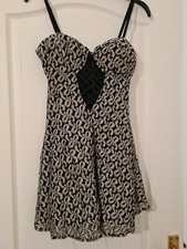 New Look Black Lace Dress Size 10 - bnwt 