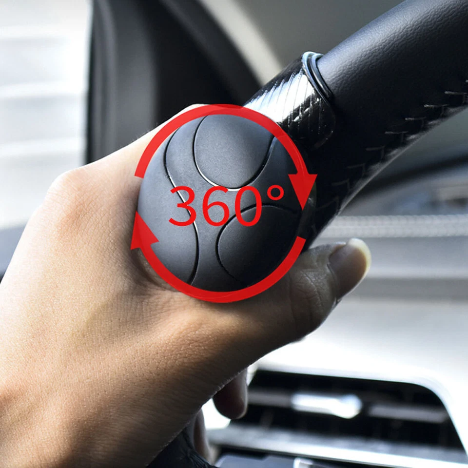 Car Accessories Steering Wheel Handle Aid Auto Truck Booster Ball Spinner Knob — 第 4/4 张图片