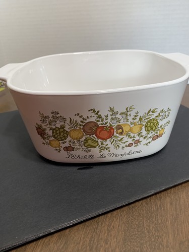 Corning Ware Spice Of Life Casserole Dish 3 Quart A-3-B No Lid LaMarjolaine - Bild 8 von 12