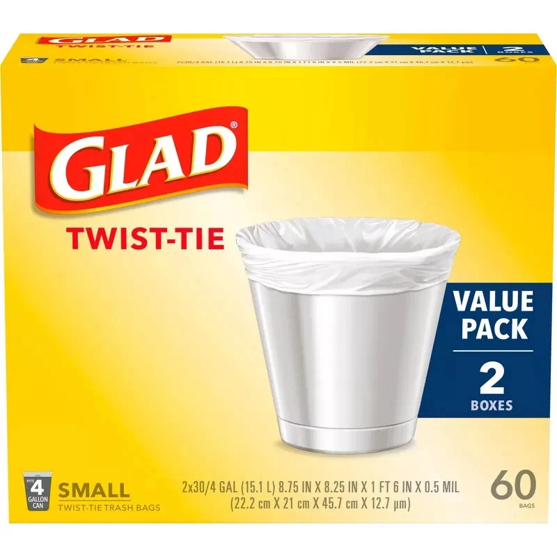 4 gallon sale trash can liners