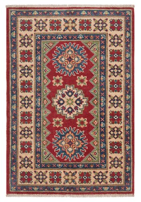 Kazak Handgeknüpfter Orientteppich 120x79 cm-Neu,Fine,Carpet,Rug,Rot