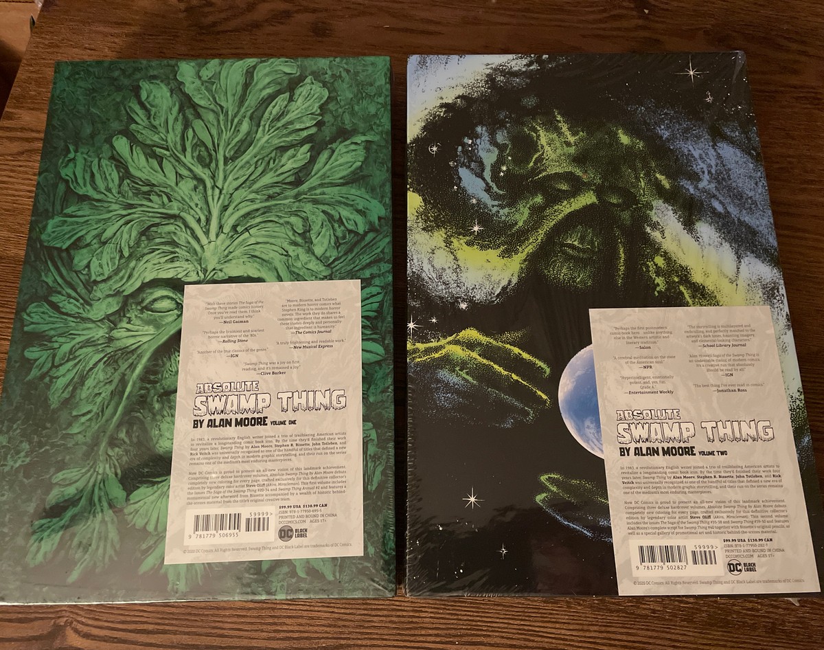 Swamp Thing Absolute 2冊まとめ(Alan Moore) Absolute Swamp Thing vol 2. By Alan Moore, from DC Black Label