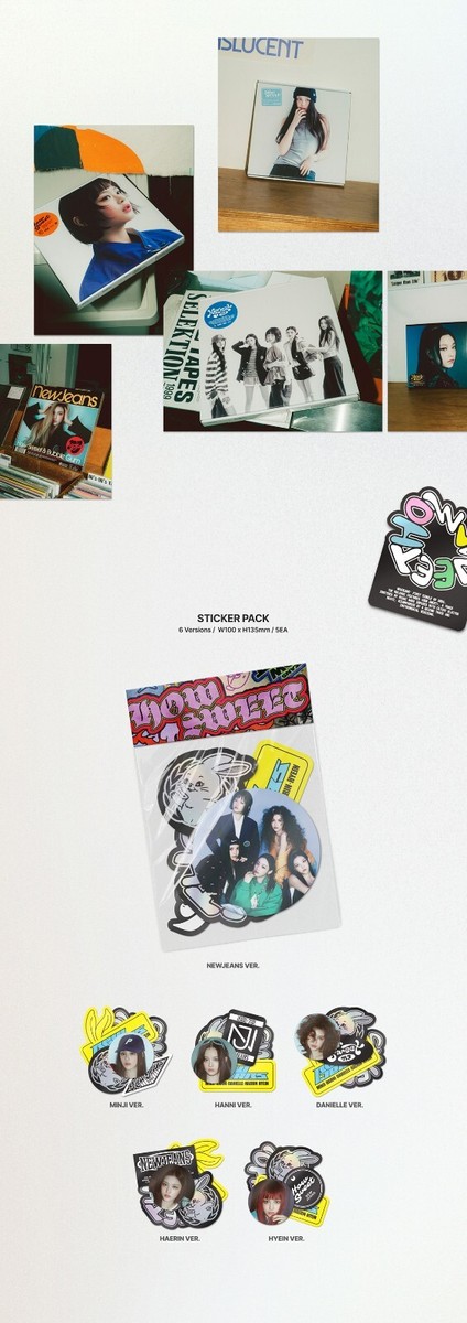 NewJeans - Double Single How Sweet Standard 6 versions SET 6CD+