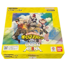 Union Arena My Hero Academia Vol.2 EX06BT Booster Box Bandai JPN - USA Seller