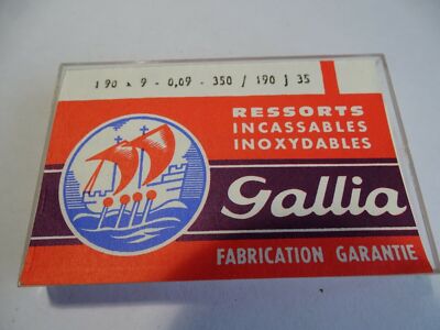 Ressort De Barillet Pour Montre Cupillard - Taille 5 1/4 Lignes - Réf. 128 - Neuf
