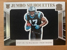 2015 Crown Royale Jumbo Silhouettes /99 Devin Funchess #JS-DF Rookie Jersey