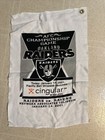 Oakland Raiders 2001 AFC Championship Game Rally Towel White 20” Cingular SGA — photo 1